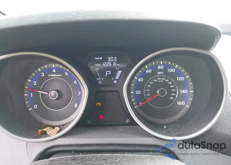 2011 Hyundai Elantra Gls (Ulsan Plant) from USA, damaged, VIN KMHDH4AEXBU147655